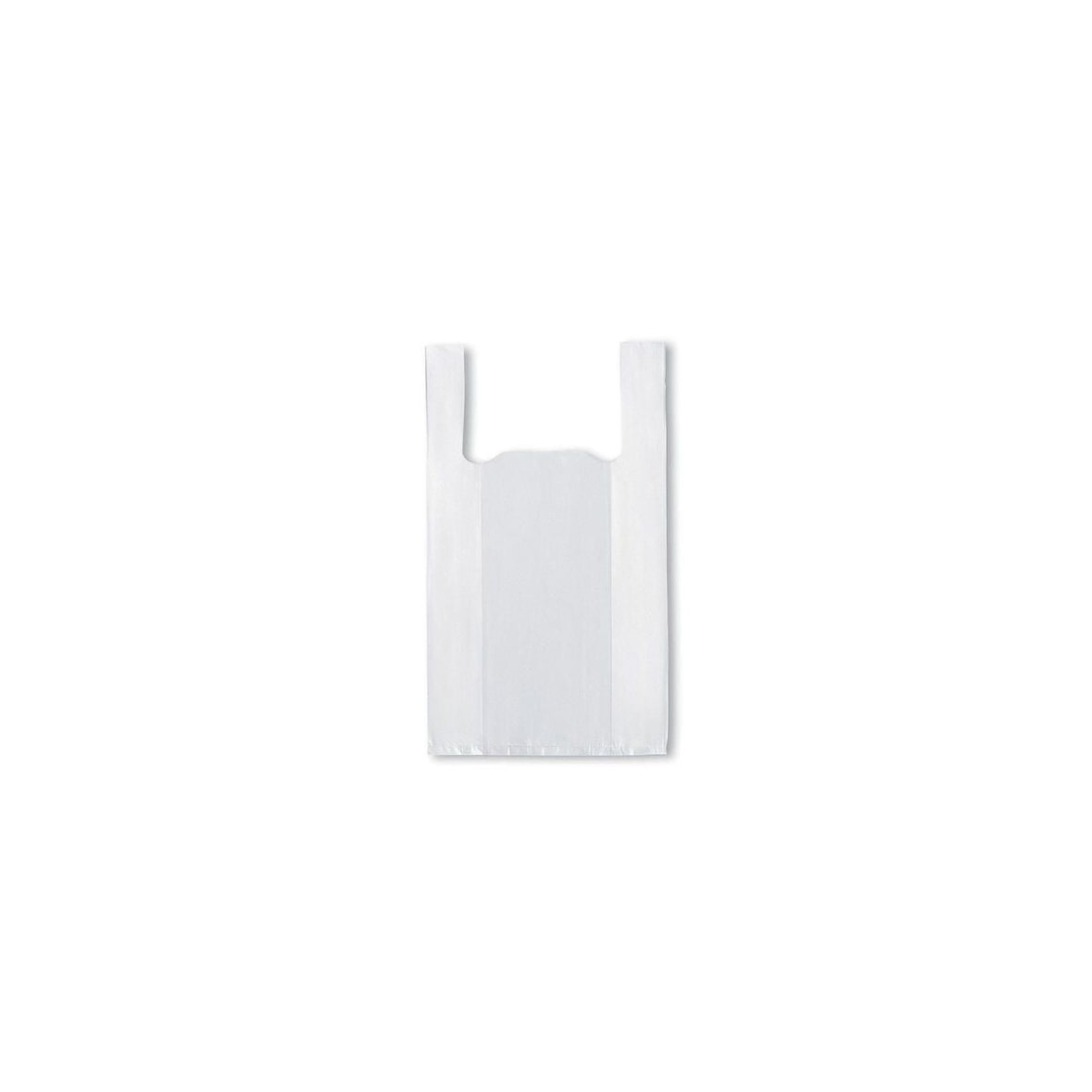Bolsa camiseta blanca 40x50cm G-140 (1250Uds)