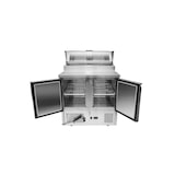 thumbnail of METRO Professional Mesa refrigerada para ensaladas GSD3600, acero inoxidable, 90 x 70 x 104 cm, plata, 261 L