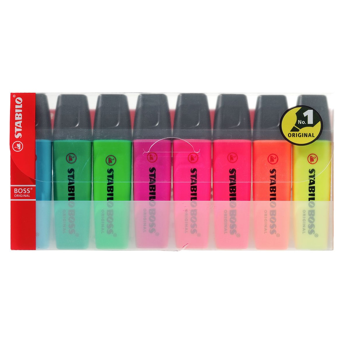 STABILO Pochette de 8 surligneurs BOSS ORIGINAL