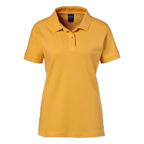 Damenpoloshirt Fb. gelb Gr. M : gelb : M : 100% Baumwolle 180 g/m²