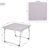 thumbnail of Aktive Mesa plegable pequeña camping antivuelco y ultraligera malva