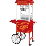 thumbnail of Royal Catering Popcornmaschine mit Wagen - 1500 W - 5 kg/h - Retro-Design - rot -