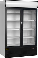 thumbnail of NORDCAP Umluft-Gewerbekühlschrank KU 1950 G-DR, 875 Liter, RAL 9016 (Verkehrsweiß)