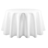 thumbnail of METRO Professional Tovaglia cm con nastro di raso, cotone, Ø 180, lavabile, bianco