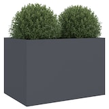 thumbnail of vidaXL Pflanzkübel Anthrazit 62x40x39 cm Stahl