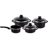thumbnail of Magefesa Batería de Cocina 7 piezas, Inducción, Antiadherente, Libre PFOA, Acero Vitrificado, libre PFOA Negro 1103075