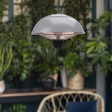 thumbnail of WellHome - Hängender Terrassenheizer mit Silberbeschichtung, 45x45x35cm