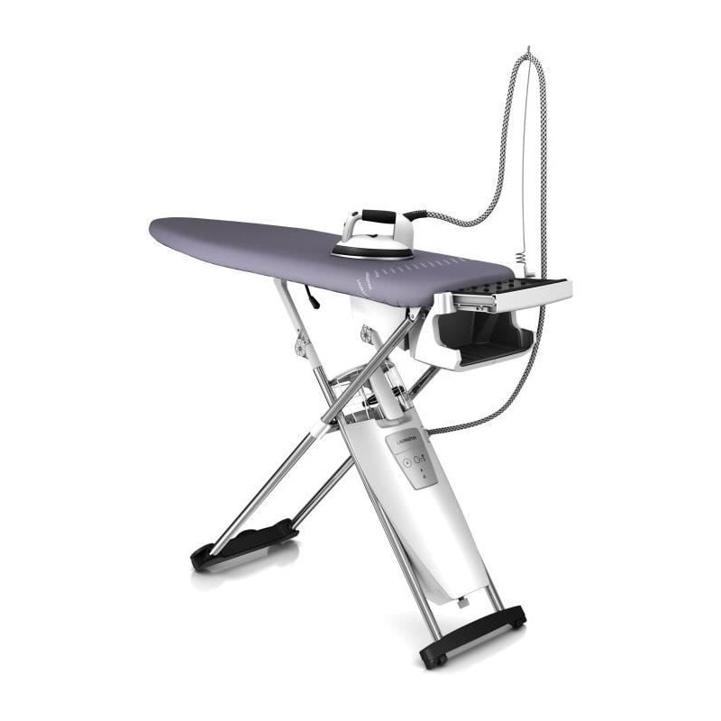 Laurastar S Pure Xtra - Table A Repasser Active Avec Aspiration Et Soufflerie - Bac Amovible - 6 Niveaux De Hauteur