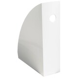 thumbnail of EXACOMPTA Portariviste Mag-Cube 18213D, in resistente PS, dimensioni (PxlxAlt) 26,6x8,2x30,5 cm, gamma Office,  Bianco. Confezione da 6 pezzi.