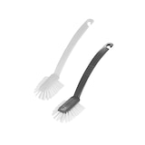 thumbnail of aro Cepillo lavavajillas, polipropileno, 6 x 5.5 x 26.5 cm, blanco/gris, 6 piezas