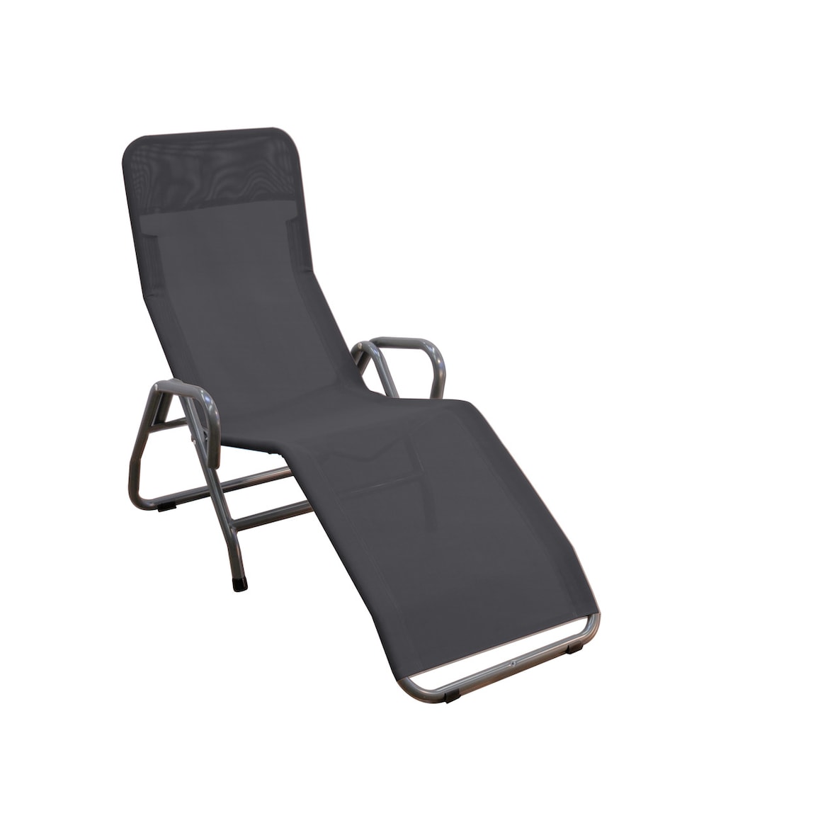 MFG Bäderliege "Pool 3", anthrait/schwarz