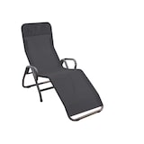 thumbnail of MFG Bäderliege "Pool 3", anthrait/schwarz