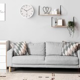 thumbnail of Monzana Funk Wanduhr Funkuhr 31cm Weiß