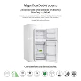 thumbnail of INFINITON Frigorfico Dos Puertas FG-198TD14WEA, 198 L, 143 cm, LED Interno, No Frost Total, E, Blanco