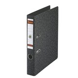 thumbnail of Hartpappe-Ordner No.1, A4 5,2cm, schwarz, mit aufgeklebtem Rücken-