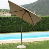 thumbnail of Bob Gardens Ombrellone da Giardino 2x3 palo centrale in alluminio - MUTE Taupe