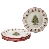 thumbnail of 4er Set Maestro Natale Weihnachten Gebäckteller Ø28,5cm aus Keramik - 965/29