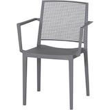 thumbnail of SIENA GARDEN Urban Lights Set 5teilig Square Sessel gastrotauglich grau  mit Tisch Paco 140x90