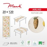 thumbnail of MANK Tischläufer Airlaid Aram, 40 cm x 24 m , 1 Stück - Waldtiere Herbst