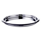 thumbnail of Tablett Orlando (ø 35 cm) rund, Edelstahl hochglanzpoliert, Serviertablett, Dekotablett