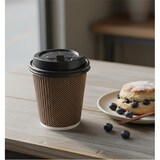 thumbnail of MONOUSO - Deckel für Becher de cartón PS SIP Mit Einem Negro Ø9,0cm (1000 Stück)