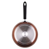 thumbnail of Pfanne Ø28 x 5,2 cm aus geschmiedetem Aluminium, metallisch kupferfarben, mit silikonbeschichtetem Griff, für Induktion