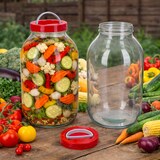 thumbnail of Chi Vorratsglas 5L Glas mit Deckel & Henkel Mixed Pickles-Glas Gurken