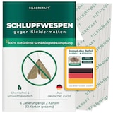 thumbnail of Schlupfwespen gegen Kleidermotten: 6 Lieferungen je 10 Karten (60 Karten gesamt)