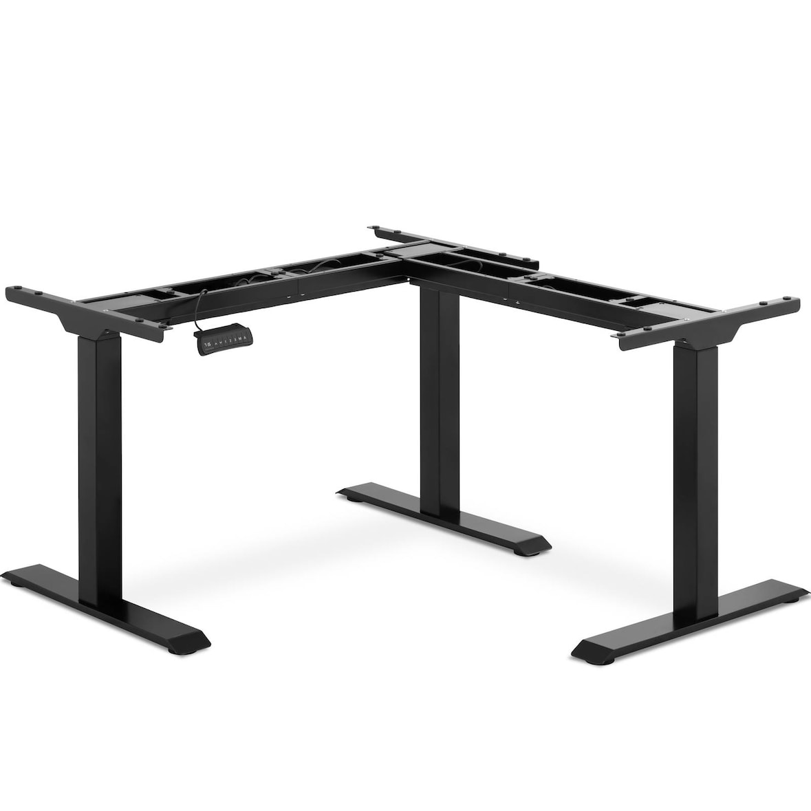 Fromm & Starck - Fromm & Starck Star_ATFE_13 Piètement De Bureau d'angle en De Coin Assis Debout (Hauteur : 690-1 180 mm, Largeur à Gauche : 900 -