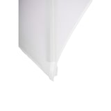 thumbnail of TexDeko Stretch Biertischhussen für Bierzeltgarnitur 220 x 70cm Festzeltgarnitur | verstärkte Beintaschen bügelfrei waschbar (Weiß)