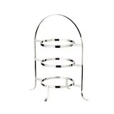 thumbnail of Telleretagere Sina (Höhe 42 cm) schwerversilbert, für 3 Teller ø 20 bis 28 cm