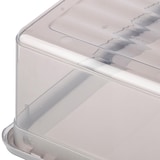 thumbnail of Keeeper - Juego de 3 Cajas de almacenamiento Polipropileno 11L en color en color Gris Translúcido 39x26,5x14 cm - Colección Bea