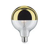 thumbnail of Paulmann Modern Classic Edition Standaard 230 V LED Globe Kopspiegel E27 G125   600lm 6,5W 2700K dimbaar Kopspiegel goud 28678