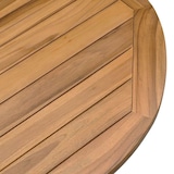thumbnail of vidaXL Gartentisch Ø109x74 cm Massivholz Teak