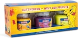 thumbnail of Haribo™ Duftkerzen Geschenkset, 3er Set Kerzen im Glas, je 85 g, Paraffinwachs, Geschenkidee, rot/gelb/lila
