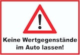 thumbnail of Keine Wertgegenstände im Auto lassen! A0 (841x1189mm)