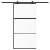 thumbnail of vidaXL Schiebetür mit Beschlag 102x205 cm ESG-Glas & Aluminium