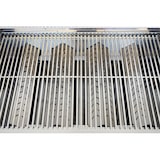 thumbnail of METRO PROFESSIONAL 4-branders gasbarbecue met grillplaat, grilloppervlak 49 x 76 cm, zijtafel, verrijdbaar, staal, zilver