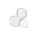 thumbnail of Excelsa service 18 assiettes Square porcelaine blanc