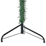 thumbnail of vidaXL Künstlicher Halb-Weihnachtsbaum mit Ständer Schlank Grün 120 cm