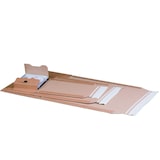 thumbnail of 25x Universalverpackung 274x191mm bis 80mm Höhe Selbstklebeverschluss Aufreißfaden B5 braun