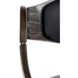 thumbnail of Barhocker Kingston schwarz/grau/Kunstleder