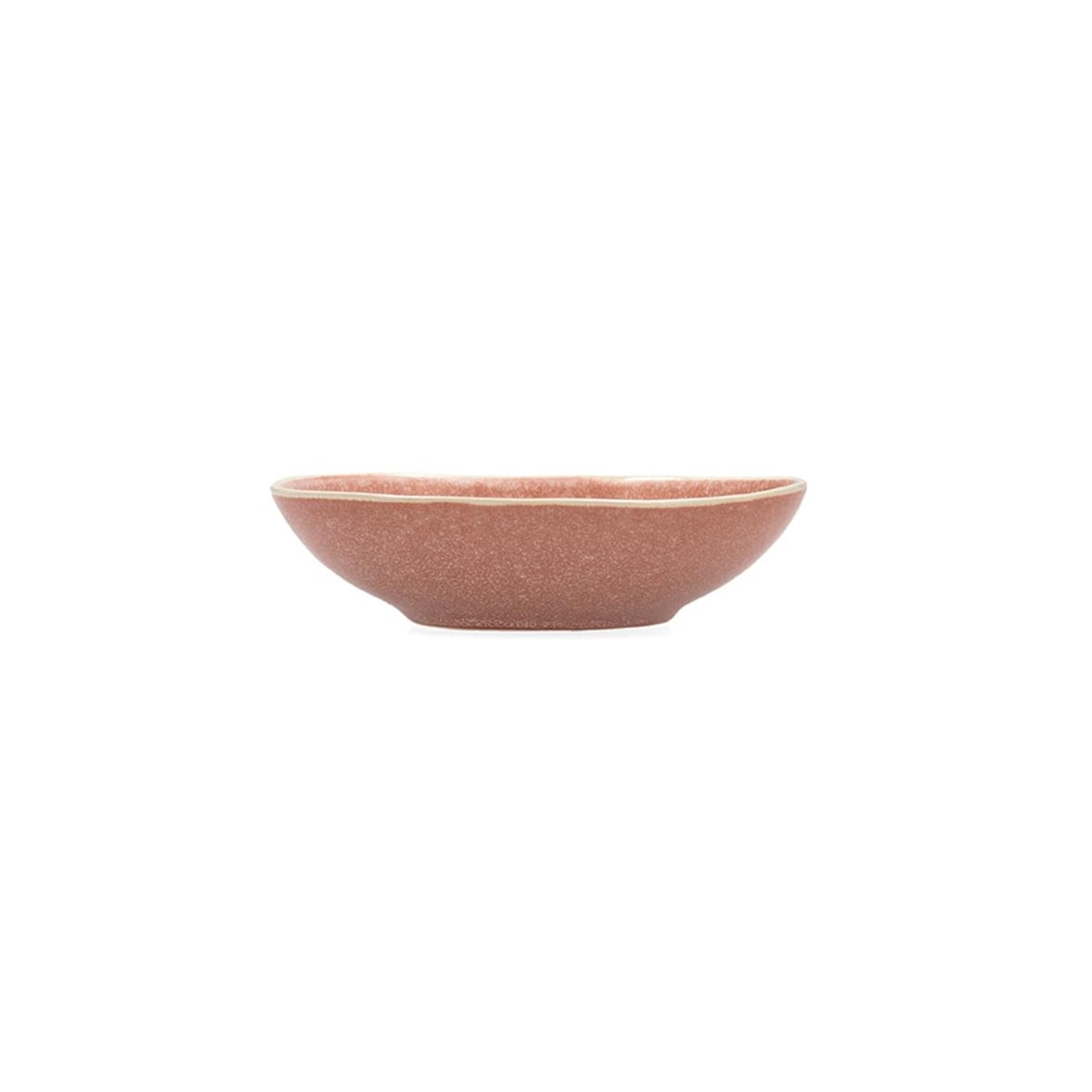 Bidasoa Gio Bol Oval Gres 15X12,5X4Cm Terracota