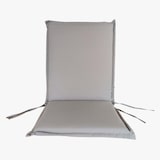 thumbnail of Almofada para cadeira dobrável, Assento e Encosto, Poliéster 180 gr, Cor Cinza, 92x42x4 cm