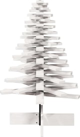 thumbnail of vidaXL Weihnachtsbaum zum Schmücken Weiß 100 cm Massivholz Kiefer