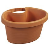 thumbnail of 4 Ruime Regenpijp Bloempotten Plantenpot Terra 27x23x14cm