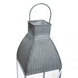 thumbnail of Lanterna portacandela da esterno in vetro e metallo Brittany - 12x12x41 cm