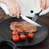 thumbnail of Olympia Premium Restaurant Steakmessen met zwarte ABS-handgrepen (6 stuks)