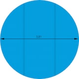 thumbnail of tectake Bâche de piscine ronde - Ø 381 cm - 403108