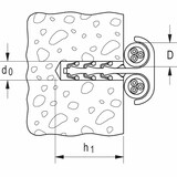 thumbnail of FISCHER SF plus ZS 10 SF plus ZS 10 Steckfix plus dubbele klem 3 - 12 mm,
